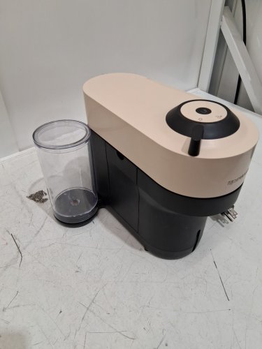 NESPRESSO VERTUO POP+ DELUXE BY DELONGHI SINGLE SERVE COFFEE & ESPRESSO MACHINE - BEIGE/black (MODEL: env92BE) image 12