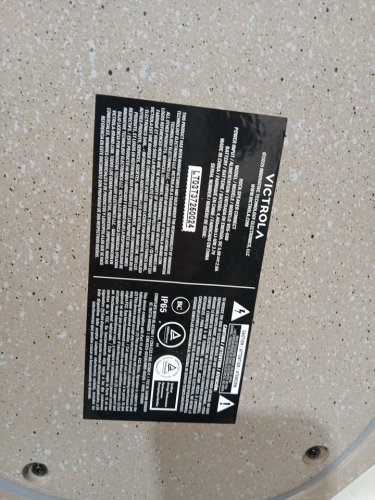 Victrola Rock Speaker Connect Outdoor Bluetooth Solar Speaker - grey (model: vos-600) image 3