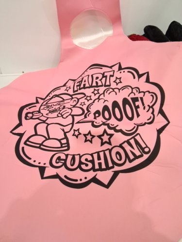 BOYS RUBIES WHOOPEE CUSHION COSTUME - OSFM - PINK (STYLE: F76332) image 2