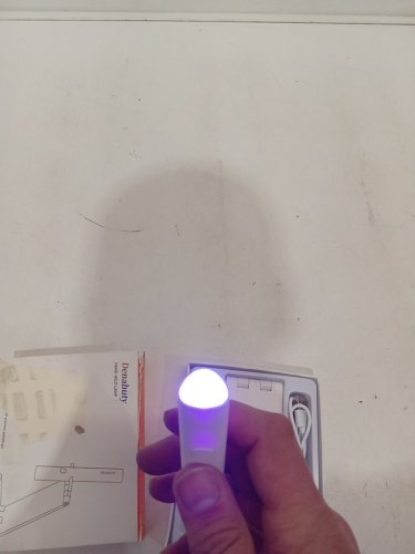 Denabuty UV Light for Gel Nails, Mini U V LED Nail Lamp Handheld with Stand - white (MODEL: DN-2303) image 3