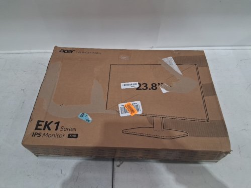 ACER 24" IPS FHD FULL HD FRAMELESS GAMING MONITOR - 1920X1080 - BLACK (MODEL: EK241Y) image 2