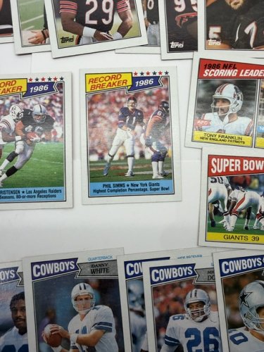 78 ASSTD 1987 1988 TOPPS FOOTBALL CARDS image 19