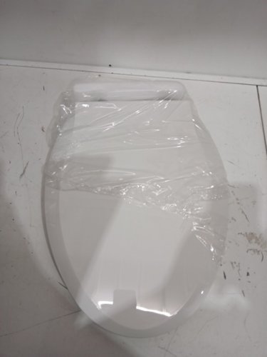 GARVEE Elongated Soft Close Toilet Seat Cover / Lid - 17" - white (Model: PHO-0R8LA399) image 3