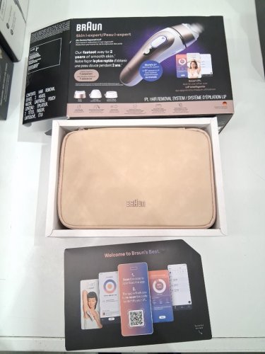 Braun Skin i-Expert Smart IPL at Home Laser Hair Removal with App, Premium Pouch 3 heads and Venus Razor - (model:PL7243) image 4