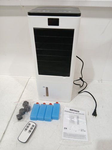 3-IN-1 EVAPORATIVE AIR COOLER WITH 4 MODES AND 3 SPEEDS - 8L - WHITE (MODEL: BW-108Y) image 3