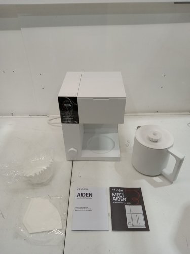 fellow aiden precision digital drip coffee maker - 10 cup capacity - white (model: br01aaus) image 3