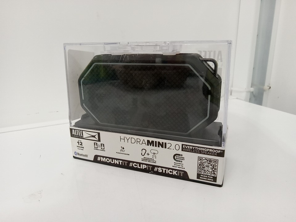 Altec Lansing Hydra Mini 2.0 everythingproof wireless bluetooth Speaker - ip67 waterproof - black (MODEL: IMW1002-BLKBLKG) image 3