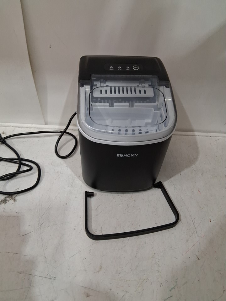 EUHOMY Countertop Ice Maker Machine - MAKES 26LB/Day - BLACK (MODEL: im-06d/IM001-Bbl-CAEH) image 3