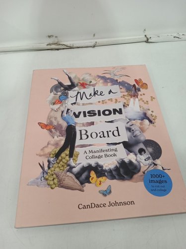 (Paperback) Make A Vision Board: A Manifesting Collage Book by CanDace Johnson image 2