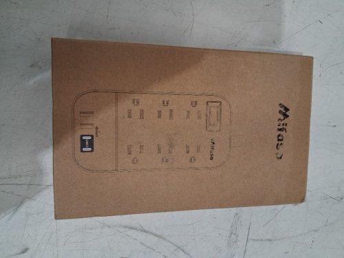 Mifaso surge Protector, Multi Plug Outlet - 10 FT 6 ac outlets 2 usb 2 TYPE C - white (model: mfs6003) image 2