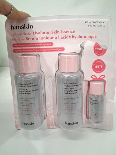 3pc hanskin Hyaluron Skin Essence - 150ml/30ml image 3