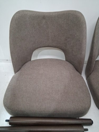 MALOL Upholstered Dining Chairs - 30.3" x 18.1" - beige taupe - (model: DCW65) image 5