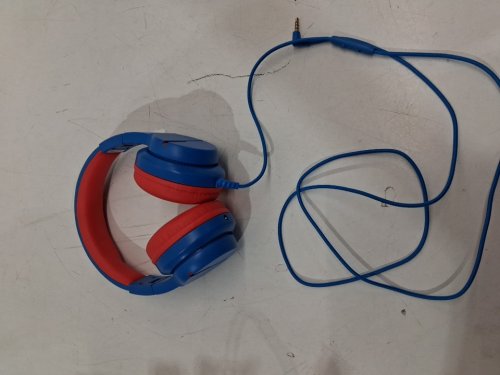 ICLEVER KIDS HEADPHONES WITH MIC WITH 85DB/94DB LIMITED VOLUME- RED/BLUE (MODEL: IC-HS19) image 2