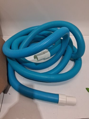 INTEX Pool Vacuum Hose Replacement Compatible with Above Ground Pools - 1 1/2" X 25FT -BLUE/WHITE (model: 29083E) image 3
