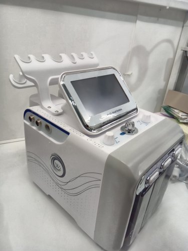 H2-O2 SMALL BUBBLE Hydrogen Oxygen 7-IN-1 Facial Machine with LCD Touch Screen image 4