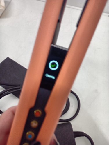 dyson airstrait wet to dry hair straightener - LIMITED EDITION APRICOT/ TOPAZ  (model: ht01) image 7