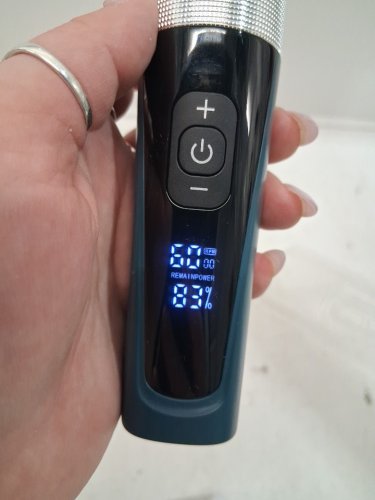oneisall cordless low noise cat grooming clipper for matted long hair - 5-speed - green (model: yp-7268). image 2