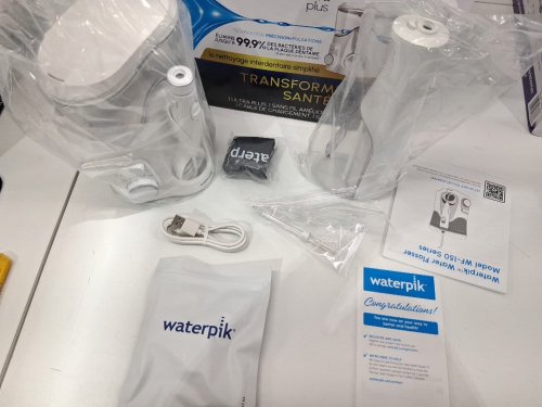 Waterpik Ultra Plus & Cordless Enhance Water Flosser Combo Pack - White (Model: 2702338) image 4