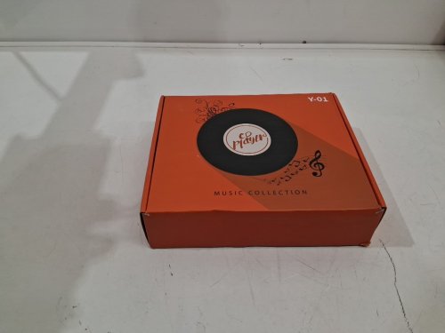 portable wall-mounted bluetooth cd player with aux, remote control, and fm radio - white (model: y-01) image 4