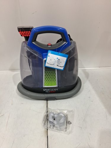 BISSELL SPOTCLEAN PROHEAT 3-IN-1 PREMIER CARPET/UPHOLSTERY CLEANER - BLUE/GREY (MODEL: 2694B) image 3