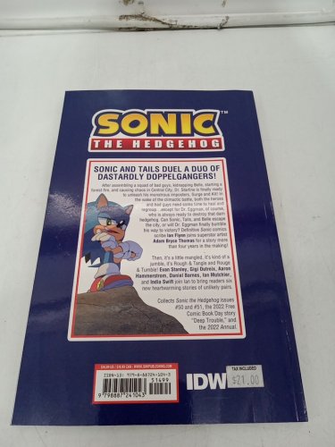 (paperback) sonic the hedgehog: battle for the empire Graphic Novel image 3