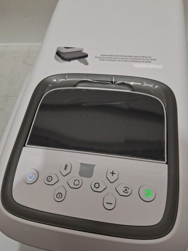 HTVRONT Auto Heat Press 2 Digit Sublimation Heat Press Machine With adjustable pressure -Heat Plate: 15" x 15" -White (model: HPA01) image 8