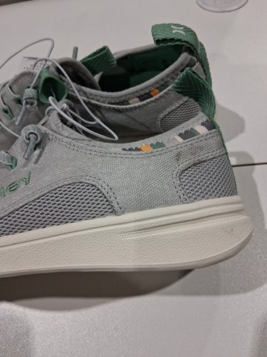 WOMEN'S HURLEY SLIP ON SHOES - SIZE 6 - GREY/GREEN - (STYLE: 5566707) image 5