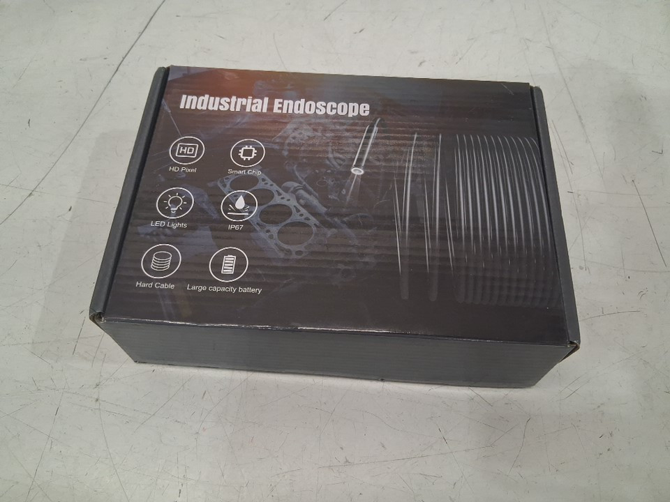ENDOSCOPE CAMERA WITH LIGHT AND 4.3" IPS SCREEN - 1080P HD - 16.4FT - BLACK (MODEL:C30) image 2