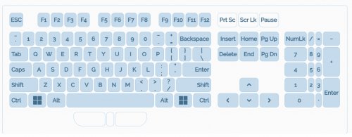 Logitech Compact Bluetooth Wireless Keyboard - graphite (Model: K250 / 920-013507) image 2