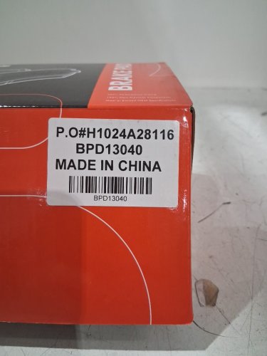 6PC APREMIUM rear Disc Brake Rotors/ ceramic brake pad, 2007-2021 Toyota/Lexus (model: BRR31483/BPD13040) image 2