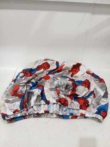 4PC Spider-Man Superhero Microfiber Twin Bed Set - BLUE / MARVEL PATTERN image 6