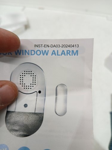 4PK WINDOW DOOR ALARMS - 120DB - black/silver image 3