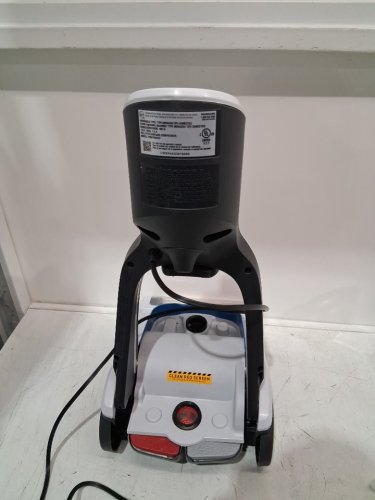 HOOVER corded POWERDASH PET COMPACT lightweight CARPET CLEANER - WHITE/BLUE (MODEL: FH50705vcd) image 8