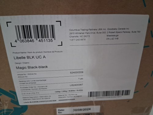 CYBEX Gold Libelle SLV UC A Ultra-Compact & Lightweight Foldable stroller with adjustable recline - Max 55LB - black (model: CYB-524000209) image 3