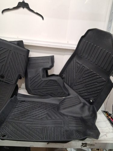 7PC 3W Floor Mats Full Set with Cargo & Backrest Mats for Acura MDX 2022-2026 - image 6