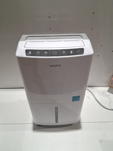WAYKAR DEHUMIDIFIER WITH AUTO / MANUAL DRAINAGE - 0.6GAL WATER TANK CAP - COVERS 2000 SQ.FT - WHITE (MODEL: PD160B-PRO) image 3