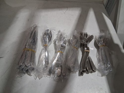 65pc Henckels Lucena Stainless Steel Flatware Set- (model:1020323) image 3