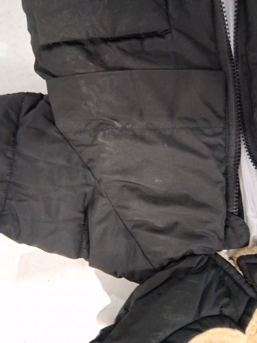 kid's AIMAOMI Fleece Lined Winter jacket - 18M -24M -black /tan (model: LdF2eioz) image 4