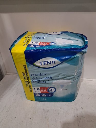 26PK TENA unisex proSKIN OVERNIGHT Stretch briefs - Super Absorbency - Large image 2