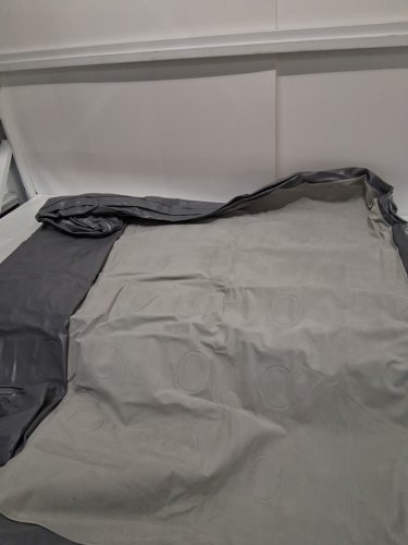 COLEMAN BLOW UP AIR MATTRESS AIRBED - Queen - 18" - GREY/BEIGE (MODEL: 200031095) image 7