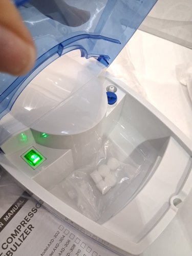 AXD CARE PORTABLE MASK PISTON NEBULIZER MACHINE - BLUE/WHITE (MODEL: AXD-301) image 4