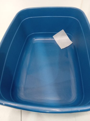 PetMate Giant CAT Litter Pan - 25" x 18" x 10" - BLUE image 3