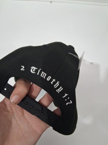 unisex custom made black gothic baseball cap - osfm - black/silver image 4
