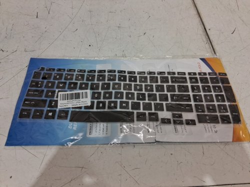 CaseBuy silicone keyboard cover - compatible with 2025-2023 HP Victus 15 Gaming Laptop 15.6"/Victus 16.1" - black/clear (model: B0BVR9HTRM) image 3