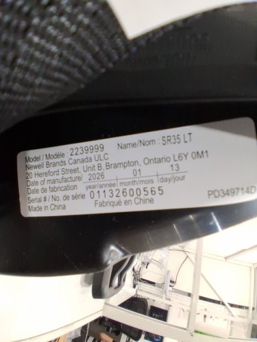 GRACO SNUGRIDE 35 LITE LX INFANT CAR SEAT - 4-35LBS CAPACITY - BLACK (MODEL: 2143034) image 7