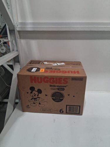 104PK HUGGIES LITTLE MOVERS DISPOSABLE BABY DIAPERS - SIZE 6 - DISNEY image 2
