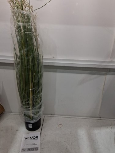 VEVOR ARTIFICIAL POTTED GRASS PLANT - 47" - GREEN (MODEL: SS007) image 3