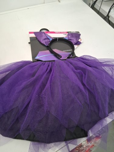 3PC BAT TUTU KIT - ONE SIZE - PURPLE image 2