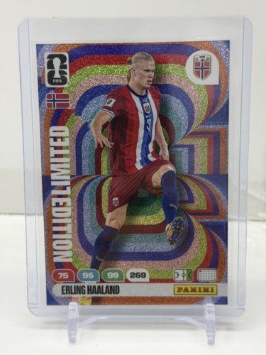 EARLING HAALAND LIMITED EDITION - PANINI FIFA 2026 ADRENALYN XL CARD image 3