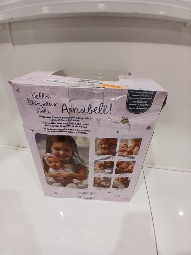 BABY Born My Real Baby Doll Annabell with Bottle / Pacifier & Diaper - 17" - Ages 3+ - pink (model: 918599C3) image 2